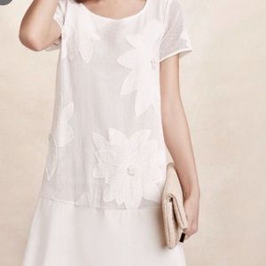 Anthropologie | Maeve | white dress